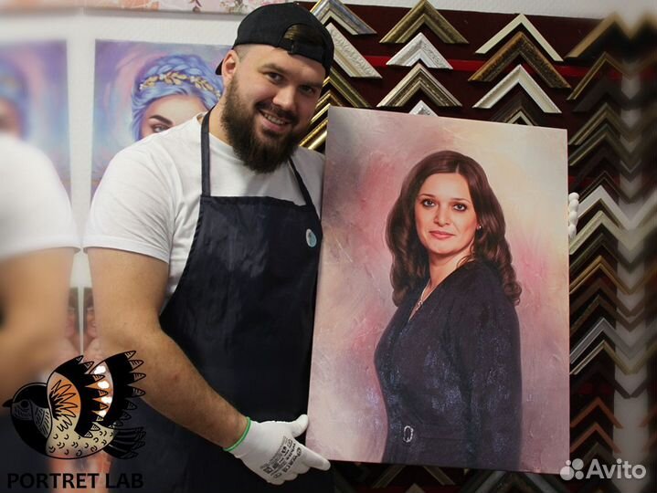 Печать фото и портреты по фото на холсте