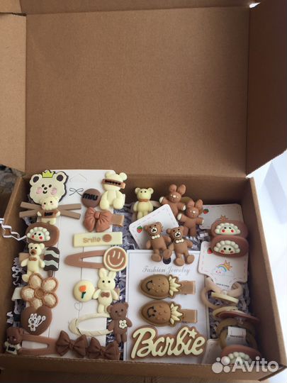 Бокс заколками