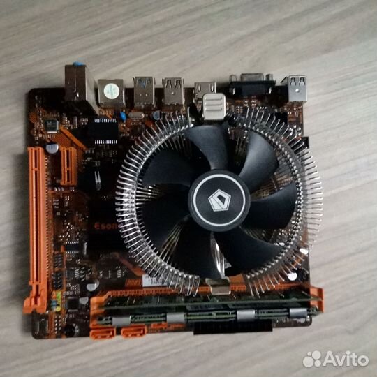 Комплект для бюджетного гейменга i5 3470 16gb ddr3