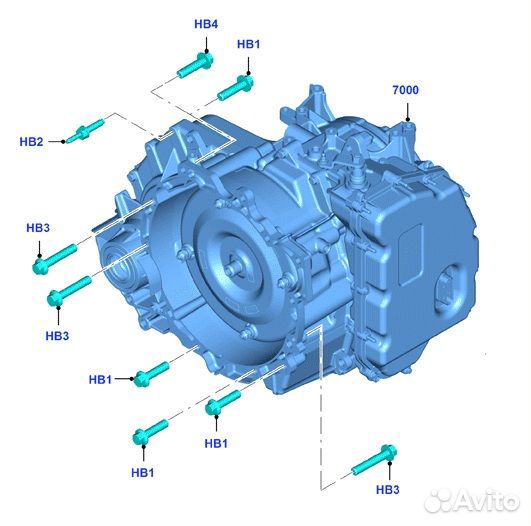 Коробка АКПП Ford Kuga легковой универсал 1.5L