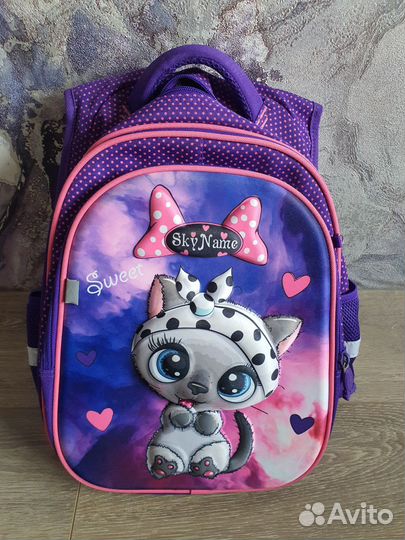 Рюкзак для девочки, младшие классы