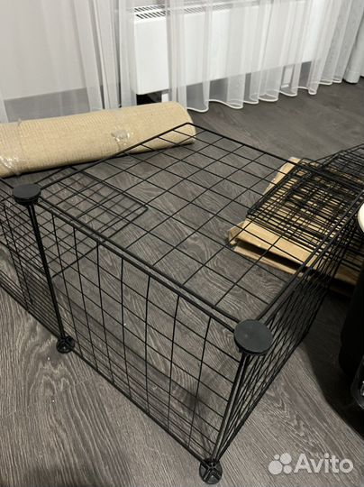 Клетка сборная для животных из 10 модулей