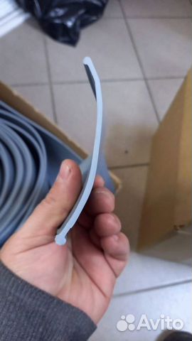 Резинка отлива полуприцепа шторного уплотнитель