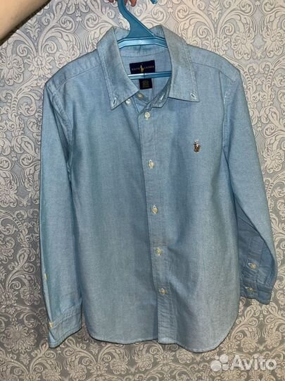 Ralph lauren рубашка на мальчика