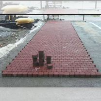 Укладка тротуарной плитки, Новосибирск