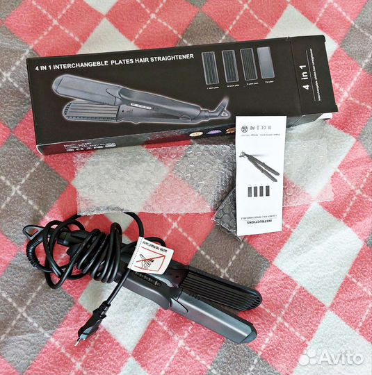 Выпрямитель гофре для волос новый Alex Hair