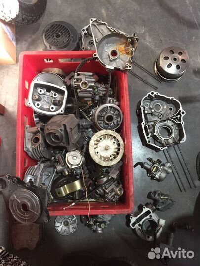 Запчасти на скутеры и мотоциклы китай