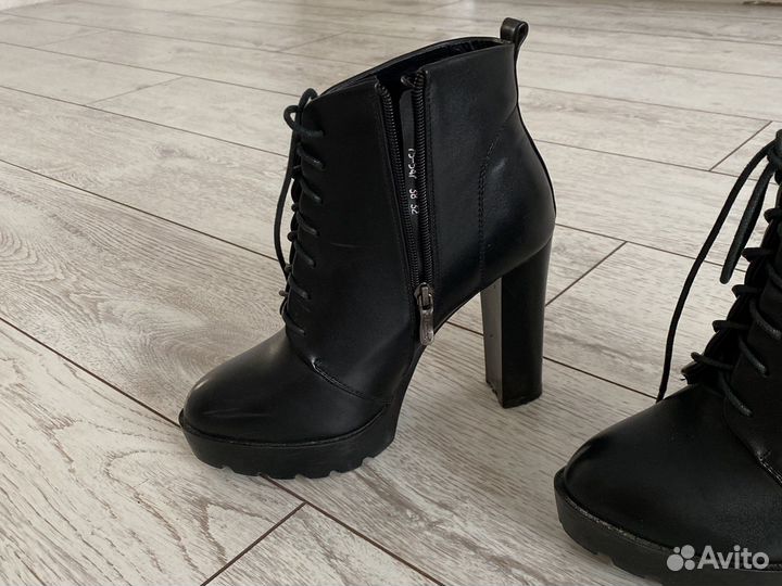 Зимние ботильоны