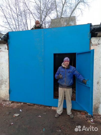 Гаражные распашные ворота,двери по вашим размерам