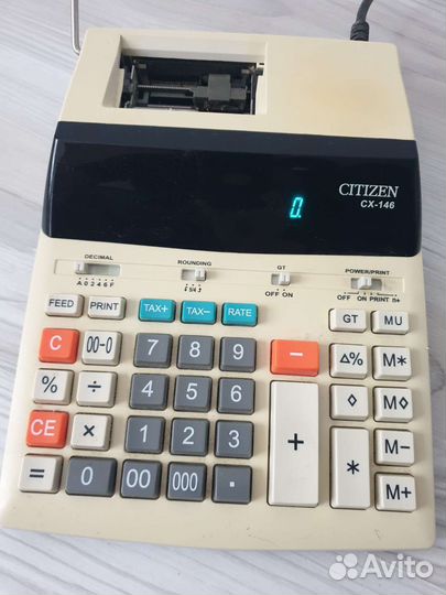 Калькулятор Citizen cx146
