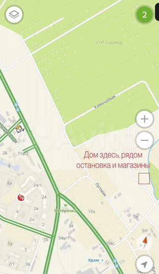 Дача 50 м² на участке 6 сот.