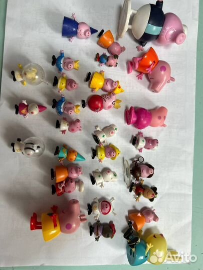 Свинка Пеппа. Игрушки Чупа Чупс