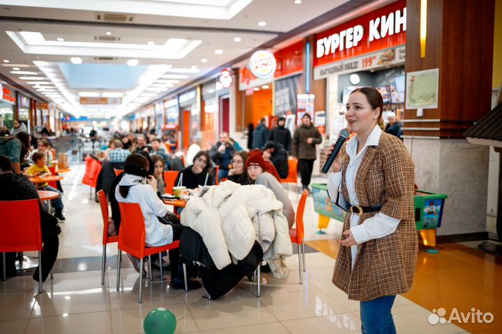 Организация мероприятий в ТЦ Открытия магазинов