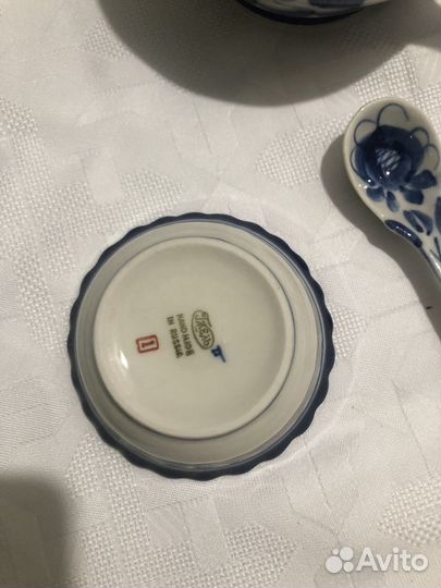 Чайный набор Гжель