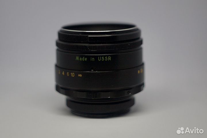 Объектив Гелиос 44-2 2/58 + адаптер на Canon