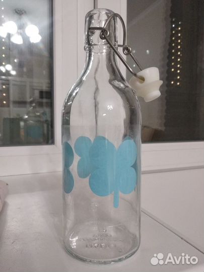 Бутылка Икеа с пробкой, б/у