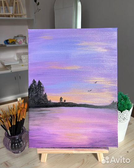 Картина акрил 30х40