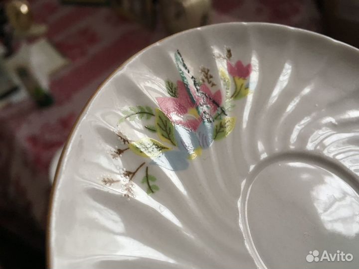 Тарелочки фарфоровые Креманки стеклянные