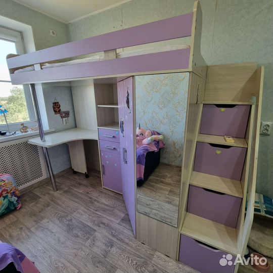 Кровать-чердак