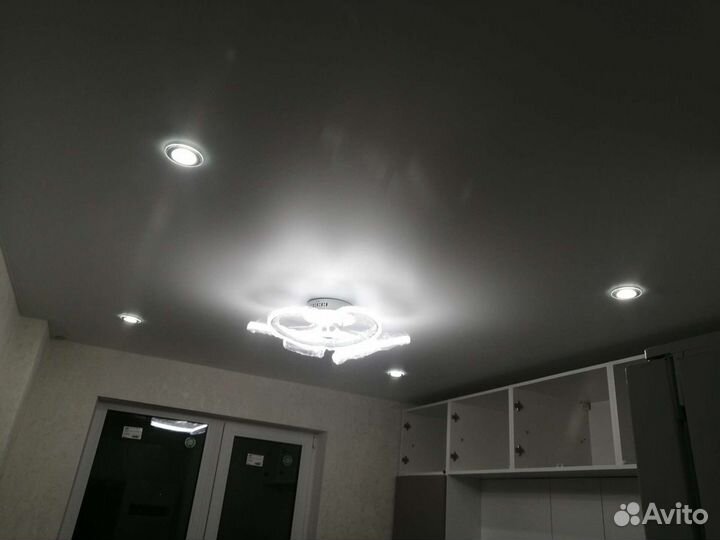 Монтаж натяжных потолков