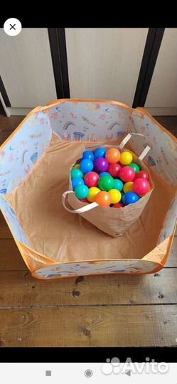 Сухой бассейн с шариками бу