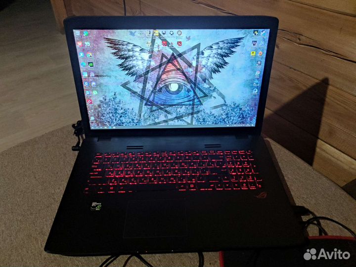 Игровой ноутбук Asus ROG gl752v