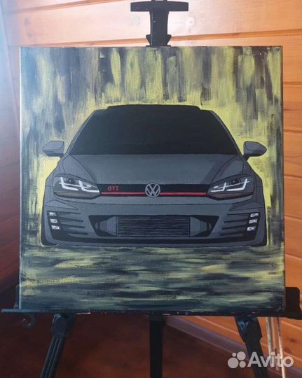 Картина Volkswagen Golf GTI