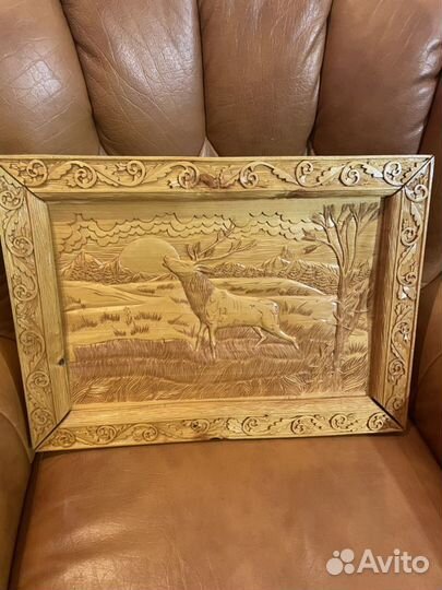 Картина из дерева