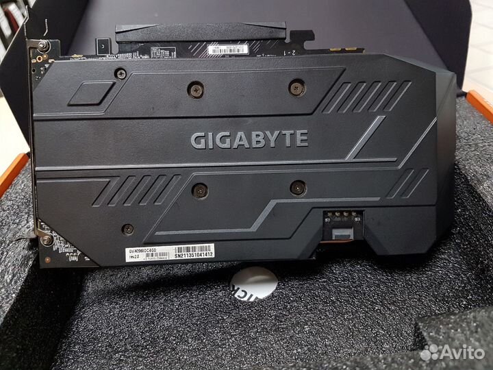 Видеокарта gigabyte GeForce RTX 2060 OC 6GB