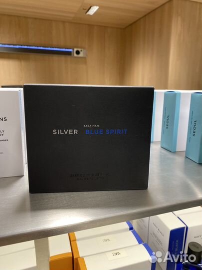 Туалетная вода Zara Blue spirit & Silver