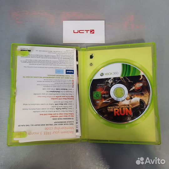 Игра need FOR speed THE RUN xbox 360