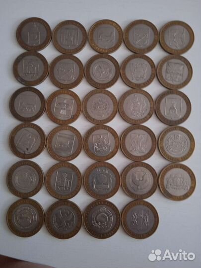 10 рублевые монеты