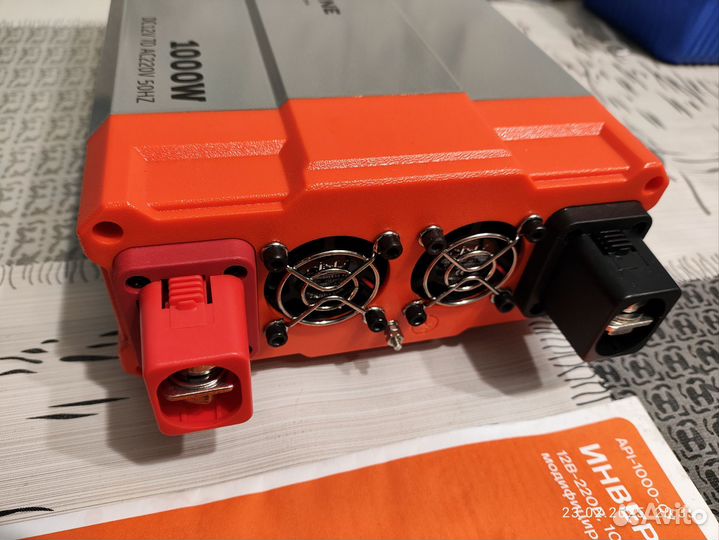 Инвертор airline 12В-220В 1000Вт