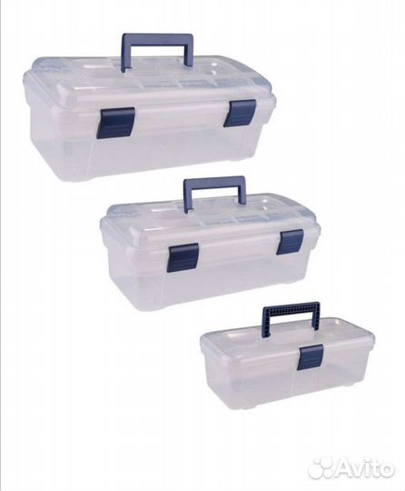 Набор контейнеров для хранения, 3 шт