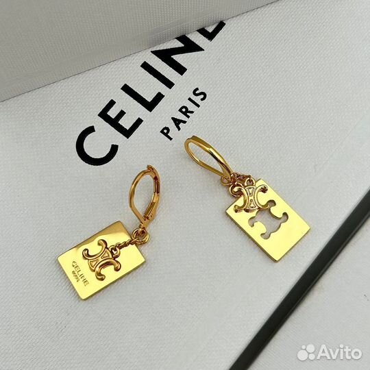 Серьги Celine