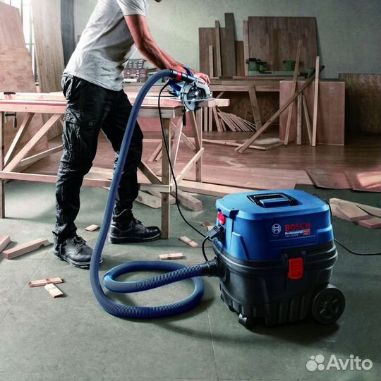 Аренда строительного пылесоса Bosch GAS 15