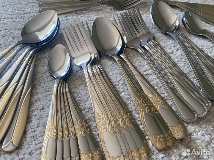 Набор столовых приборов 18 предметов 6 персон