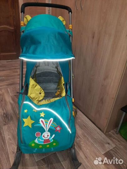 Коляска- санки 