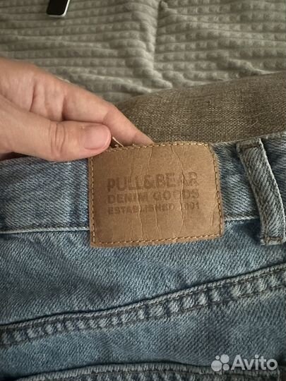 Джинсовая юбка pull bear