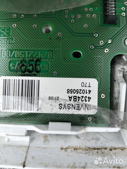 Модуль управления стиральной машины candy GO4 1064