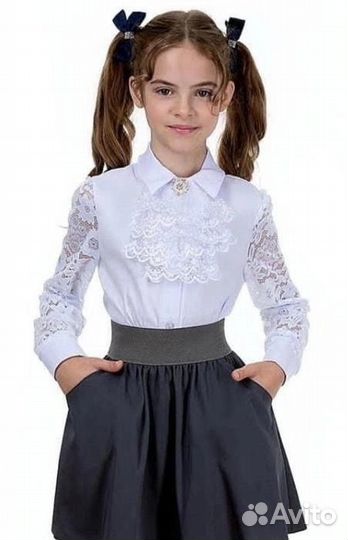 Блузка школьная