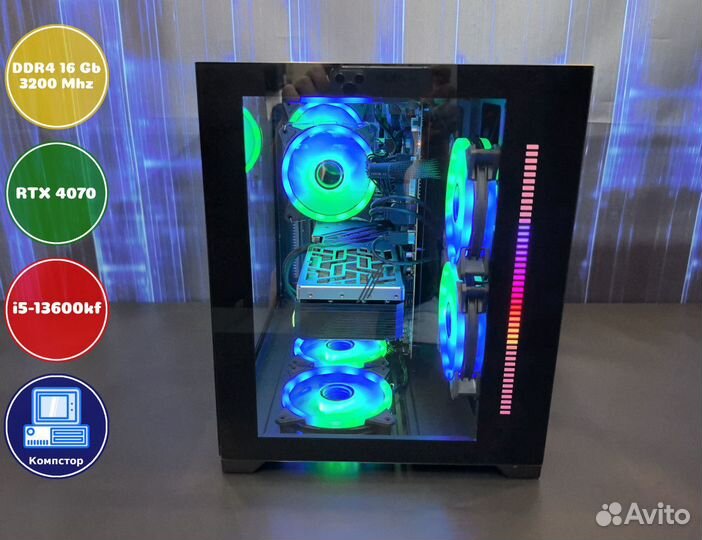 Геймерский комп i5-RTX4070-16DDR4-MSP465207389-B760