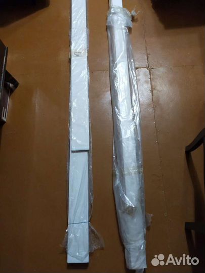 Добор 100 мм (белёный дуб) телескоп паз-паз