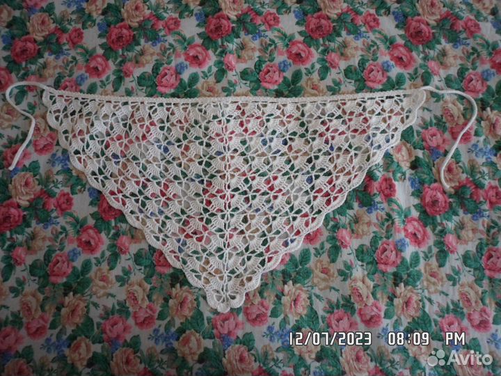 Вязаная косынка