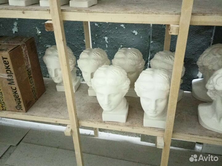 Бюсты фигуры из гипса