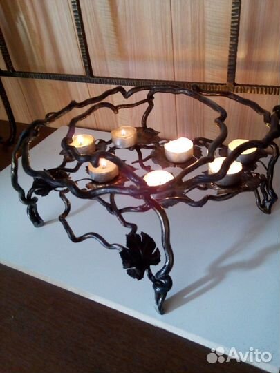 Подставка для подогрева ковка ручная работа