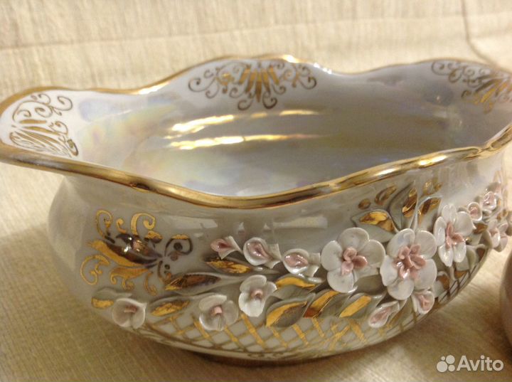 Конфетница Винтаж Кисловодский фарфор