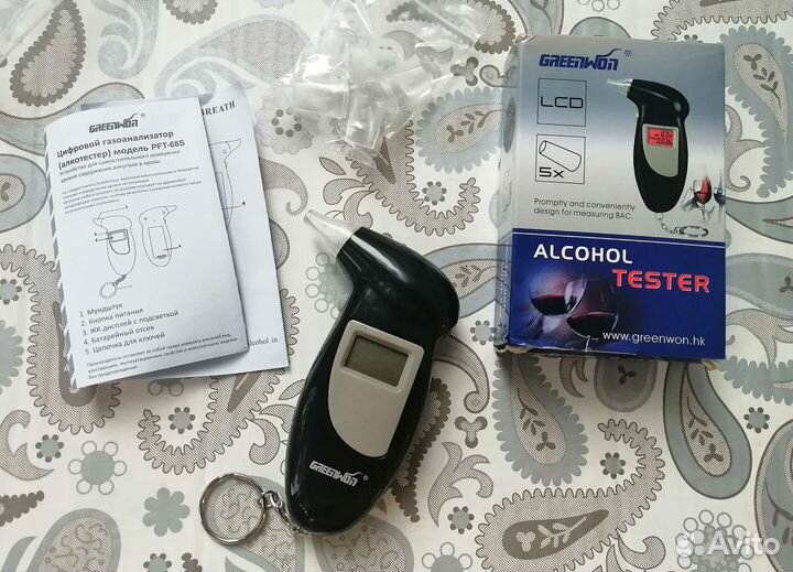 Алкотестер Greenwon PFT-68S