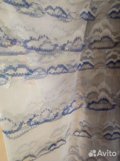 Новая тюль. Размер полотна 5,40 x 2,45 м