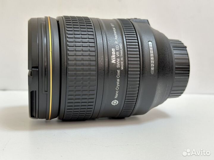 Nikon 24 120mm f4 G ED VR AF-S nikkor как новый